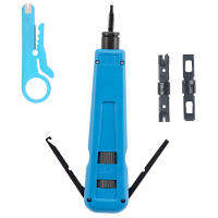 [COD]TEROW Multi-Function Punch Down Tool ประเภท Network Cable Tracker Cutter ศัพท์ Impact Terminal Insertion Stripper