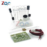 ‘；【=- DC 3V-5.5V LED Indicator Sound Control Melody Lamp Sensor Electronic Production DIY Kits Suite Material FR-4 A Fiberglass Board