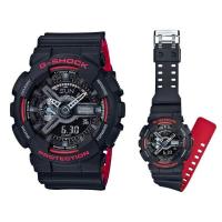 CASIO G-SHOCK รุ่น GA-110HR-1ADR สีดำ แด