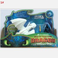 9"23cm How to Train Your Dragon Light Fury Toothless Action figure White Dragon Toys For Childrens Birthday Gifts