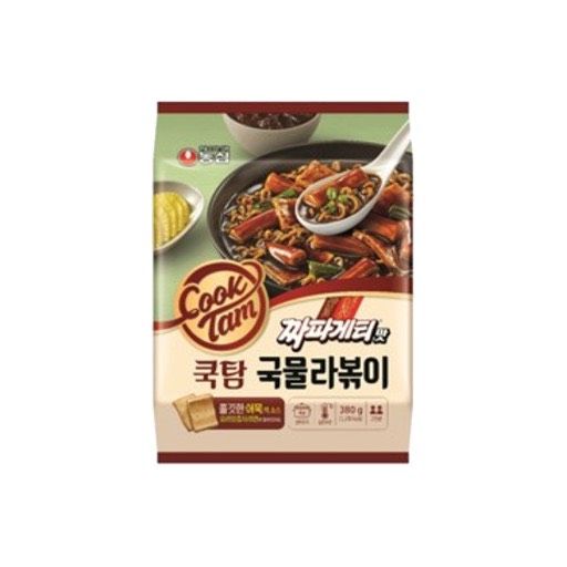 มาม่าต๊อก-บะหมี่กึ่งสำเร็จรูปเกาหลีผสมแป้งต๊อก-รสจาจังมยอน-ซอสถั่วดำเกาหลี-ยี่ห้อ-นงชิม-nongshim-cooktam-chapaghetti-380g