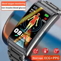 New Painless Non-invasive Blood glucose Smart Band Men Healthy Blood Pressure Sports Smart watch Men Blood glucose Meter watch