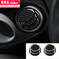 RRX for Nissan 370Z Z34 2009+ Car Air Conditioner Vent Exhaust Door Outlet Carbon Fiber Sticker Modification Car Accessories