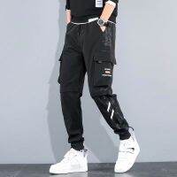 COD ♤✴○ The Monolopy Shop28dfgs8dgs M-5XL Overalls mens trendy brand large size loose functional pants casual pants all-match work pants trousers men