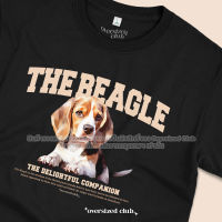 เสื้อยืดสกรีนลาย Beagle บีเกิ้ล [Classic Cotton 100% by Oversized Club]