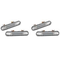 2 Pair LED License Plate Light for Mercedes-Benz W124 W201 W202 Car License Plate Light