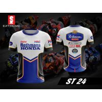 2023ใหม่ Rothmans HRC Honda DESIGN เสื้อระเหิด3D T เสื้อ Size