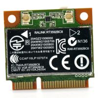 【✲High Quality✲】 baijiangyong Rt3592bc8 Rt3592 Ralink 300Mbps 802.11 A/b/g/n ครึ่ง Mini Pci E Express การ์ดไร้สาย3.0บลูทูธสำหรับ Hp Lap 63081-001