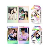 Fujifilm Instax ฟิล์มหางนางเงือก ขนาดเล็ก และชุดมาการง 20 แผ่น สําหรับ Instant Mini 7s 8 9 11 Link Liplay EVO