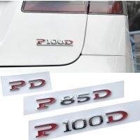 ตรารถยนต์เอบีเอสโครเมี่ยมท้ายรถสำหรับเทสลา Model3รุ่นรถโรดสเตอร์ P100D P85D P90D สติกเกอร์85 100อุปกรณ์เสริมรถยนต์