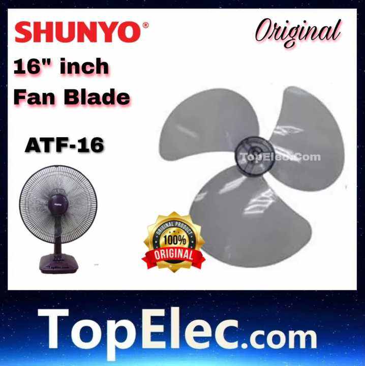 Fan Blade REPLACEMENT 16'' for Shunyo 16inch ATF16 TOPELEC KIPAS