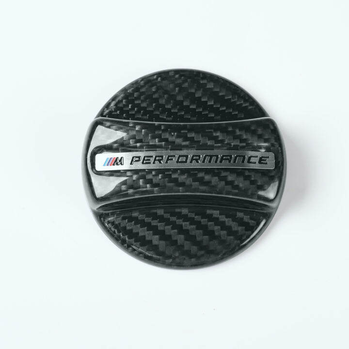 Leambiel Carbon Fiber Fuel Tank Gas Cap Cover Compatible For Bmw 1 2 3