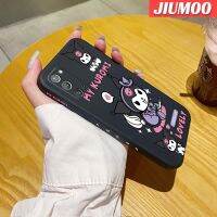 JIUMOO เคสปลอกสำหรับ Samsung โน๊ต20อัลตร้าเคสโทรศัพท์ลายขอบซิลิโคนเหลวคุโรมิเหลี่ยมแบบดั้งเดิมลายการ์ตูนน่ารักเคสป้องกันกล้องเลนส์คลุมทั้งหมดเคสฝาหลังเคสนิ่ม