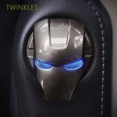 TWINKLE1 Universal Push to Start Button Ignition Cover High Quality Auto Decorative Accessories Engine Start Stop Button Cover 3D Anti-Scratch Durable Car Interior Button Decoration RingMulticolor