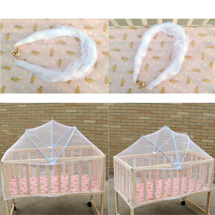 Kocoo Portable Baby Crib Mosquito Net Multi Function Cradle Bed Canopy
