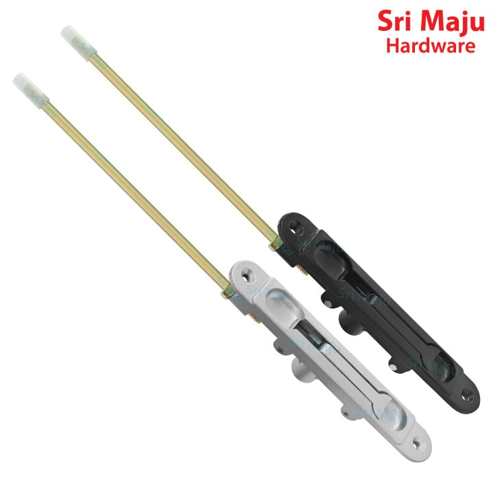 MAJU FB301 Aluminium Door Flush Bolt with Extension Rod 009 For