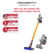 Máy hút bụi không dây cầm tay PerySmith Sonic Pro X5 lực hút mạnh 30000PA