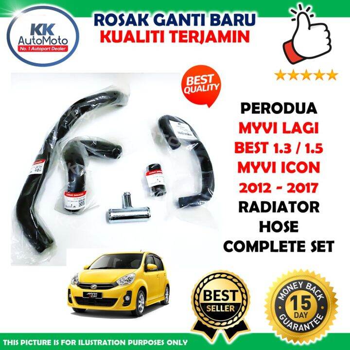 Perodua Myvi Lagi Best Icon 2011 2017 1.3 1.5 Genuine Proganti Full