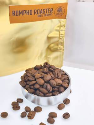 เมล็ดกาแฟคัวสำเร็จอาราบิก้า (ไม่บด) Huay Pong (ห้วยโป่งเชียงราย) คั่วกลางค่อนเข้ม 250 กรัม