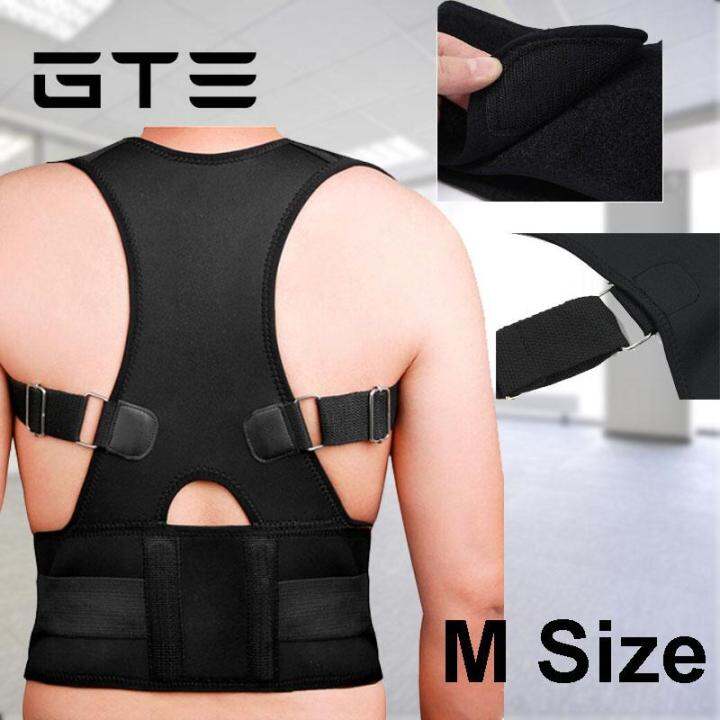 GTE Real Doctors Posture Support Brace Reduce Back Pain Correction