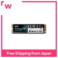 Silicon Power SSD 256GB 3D TLC NAND M.2 2280 PCIe3.0 × 4 NVMe1.3 P34A60 Series SP256GBP34A60M28