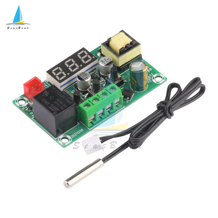 1/3PCS Temperature Controller Module With Case, XH W1209 Display - View #4