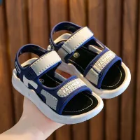 Giày dép Sandal Xăng đan cao su mềm êm mùa hè đi học đi chơi chân cho bé trai từ 1 - 13 tuổi