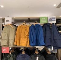 Uniqlo Original 2023 Autumn Mens Wear Couples Workwear Mountaineering Jacket Windproof Jacket 44553