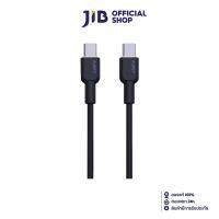 CHARGER CABLE (สายชาร์จ) AUKEY CIRCLET CC 60W NYLON BRAIDED USB-C TO USB-C CABLE 1.8 METER (CB-NCC2) (BLACK)