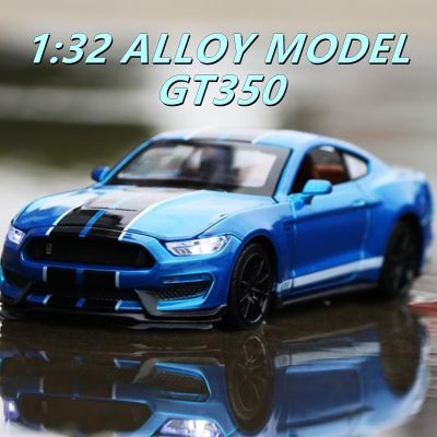 1:32 Ford Mustang Shelby GT350 Alloy Sports Car model Diecast Toy Vehicles Metal Toy Car Model Simulation Collection Kids Gift