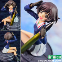 Model โมเดล ของแท้ 100% Kotobukiya จาก Girls und Panzer สาวปิ๊งซิ่งแทงค์ สาวน้อยน่ารัก กับรถถังทหารศึก Yukari Akiyama ยูคาริ อากิยามะ 1/8 ชุดนักเรียน Ver Original from Japan Figure ฟิกเกอร์ Anime ของขวัญ อนิเมะ การ์ตูน มังงะ ตุ๊กตา คอลเลกชัน manga