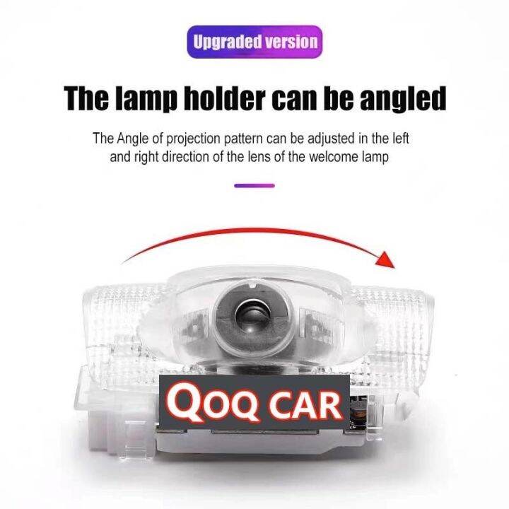 LED Car Projector Door Shadow Light Logo Lamp Laser Emblem