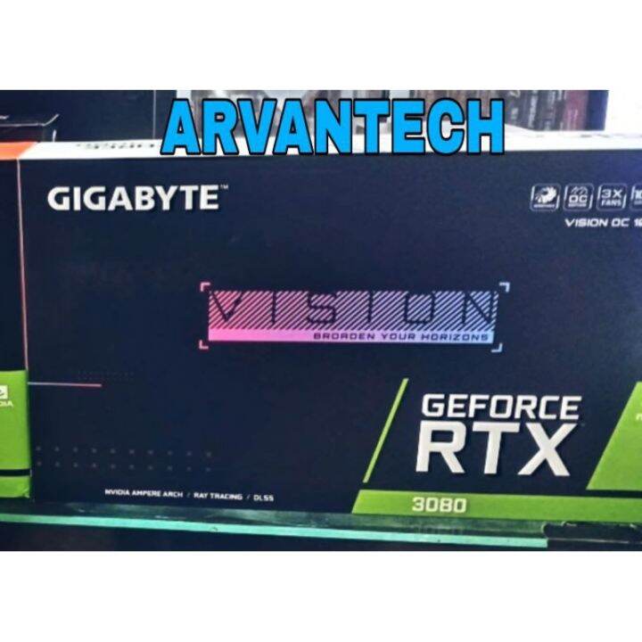 GIGABYTE GeForce RTX 3080 Vision OC 10G Graphics Card (LHR VARIANT ...