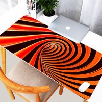 Anime Mouse Mats 3D Vortex Mousepad Gamer 900x400 Anti-skid Laptop Gaming Accessories Keyboard Pad Computer Offices Desk Mat
