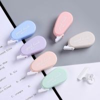 6pcs/set Mini Morandi Color Correction Tape Set School Supplies Back To School Stationery Office Supplies Kawaii Office Supplies Correction Liquid Pen