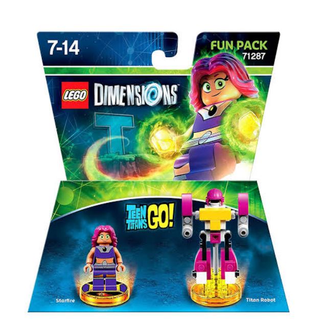 TOP Lego Dimensions Fun Pack Teen Titans Go 71287 
