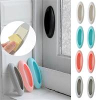 2Pcs Self-adhesive Door Handle Set Multi-Purpose Bathroom Drawer Cabinet Window Furniture Wardrobe Cupboard Pull Knobs Handle Door Hardware Locks