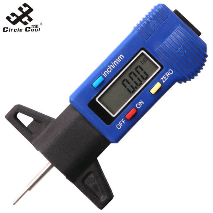 Circle Cool Digital Car Tire Tread Depth Gauge Meter Measurer Tool