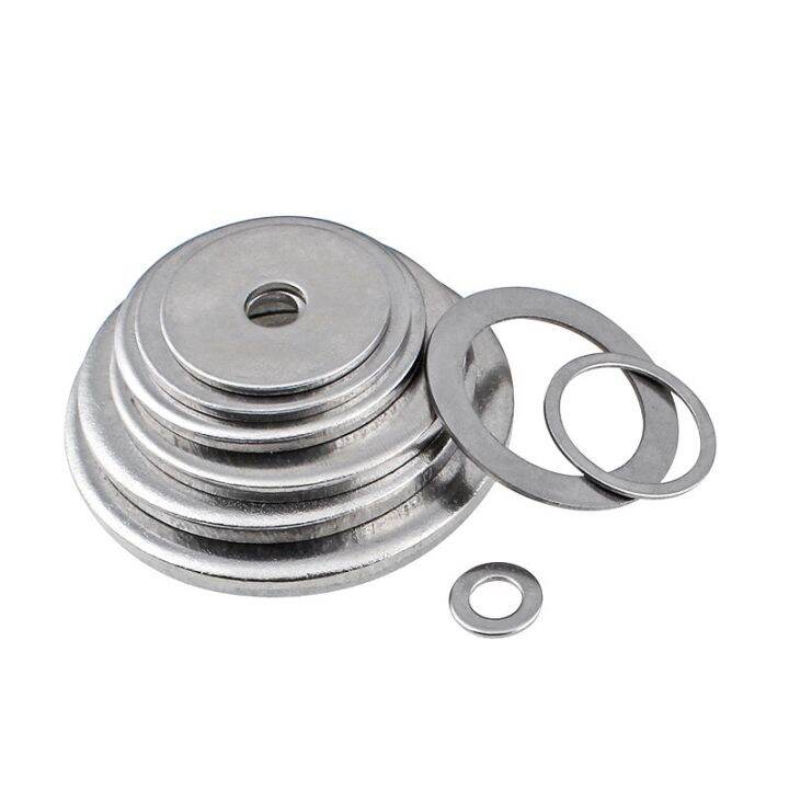 haotao-hardware-เครื่องซักผ้าขนาดใหญ่ปะเก็นแบนราบแบบกว้างขนาดใหญ่304สแตนเลส-m8-m6