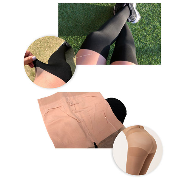 kgolf-ป้องกันรังสียูวี-20d-80d-กอล์ฟเข่าถุงเท้าถุงน่องสะโพกขึ้นร่างกายผู้หญิงสวมกอล์ฟ