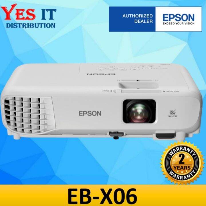 《COD》EPSON EBX06 XGA 3600 LUMEN XGA 3LCD PROJECTOR EB X06 Lazada