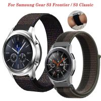 sdfdfsgs Gear S3 Classic / Frontier Strap 22mm Sport Nylon Bracelet Replacement For Samsung Galaxy Watch 3 45mm 46mm Watchbands Wristband