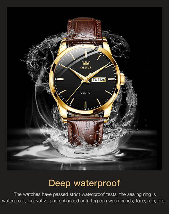 olevs-watches-for-men-brown-leather-gold-case-analog-quartz-fashion-business-dress-watch-day-date-luminous-waterproof-casual-male-wrist-watches-brown-leather-black-dial