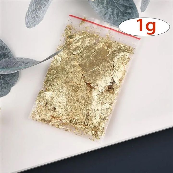 3 Boxes Gilding Flakes, Gold Foil Flakes for Resin, Gold Leaf Gilding Flakes  Metallic Foil Flakes for Painting Arts and Resin Crafts, Nail Art (Gold,  Silver, Copper Colors) 