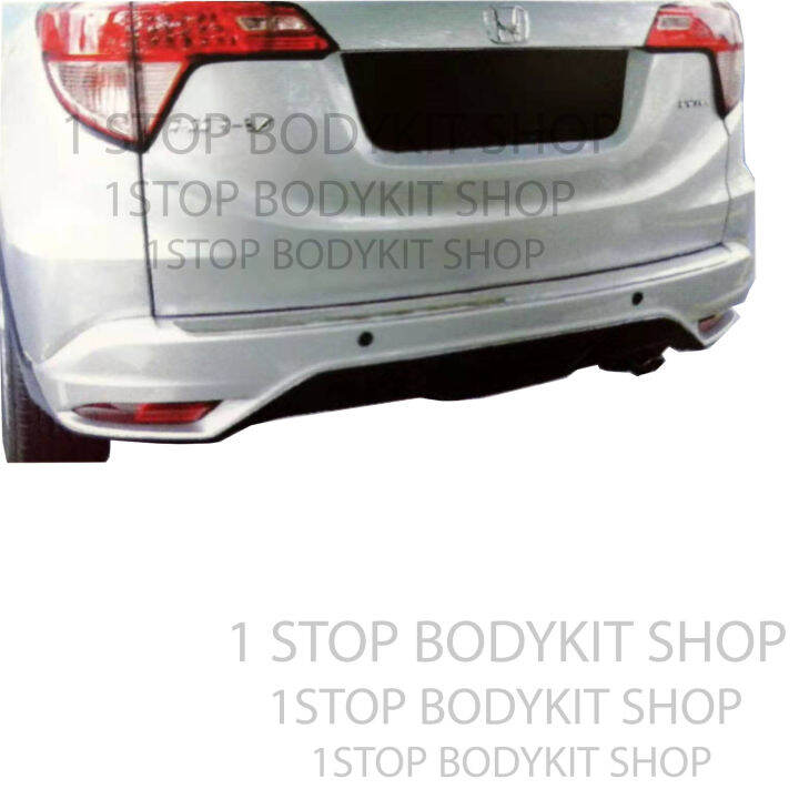 HONDA HRV '15 REAR SKIRT (MDL) POLYURETHANE (PU) SKIRT LIP BODYKIT Lazada