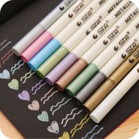【☊HOT☊】 zangduan414043703 ปากกาเน้นข้อความคมชัด10ชิ้น/ล็อตปากกาปากกามาร์กเกอร์สีกราฟฟิตีหลากสีปากกาสีอุปกรณ์การเรียนเครื่องเขียน