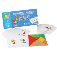 แทนแกรมไม้ Colorful Tangram (ของแท้)
