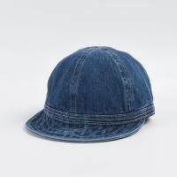 2023สั้น Brim Denim เบสบอลหมวกสำหรับชายฤดูร้อนกลางแจ้ง Visor หมวกสำหรับผู้หญิงล้างผ้าฝ้าย Hip Hop Casual หมวก Unisex