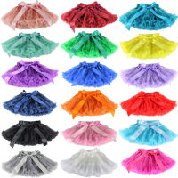 Baby Girls Chiffon Fluffy tiskirts Tutu Princess Party Skirts Ballet Dance Wear 12m-10t 30 Colors meisjes rok