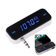 Bộ Phát Âm Thanh Bluetooth FM Không Dây Giắc Cắm 3.5Mm Màn Hình LCD Đài